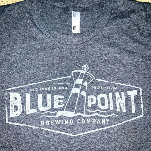 New Womens Blue Point Brewing Company T-Shirt Size Small - Picture 2 of 3
